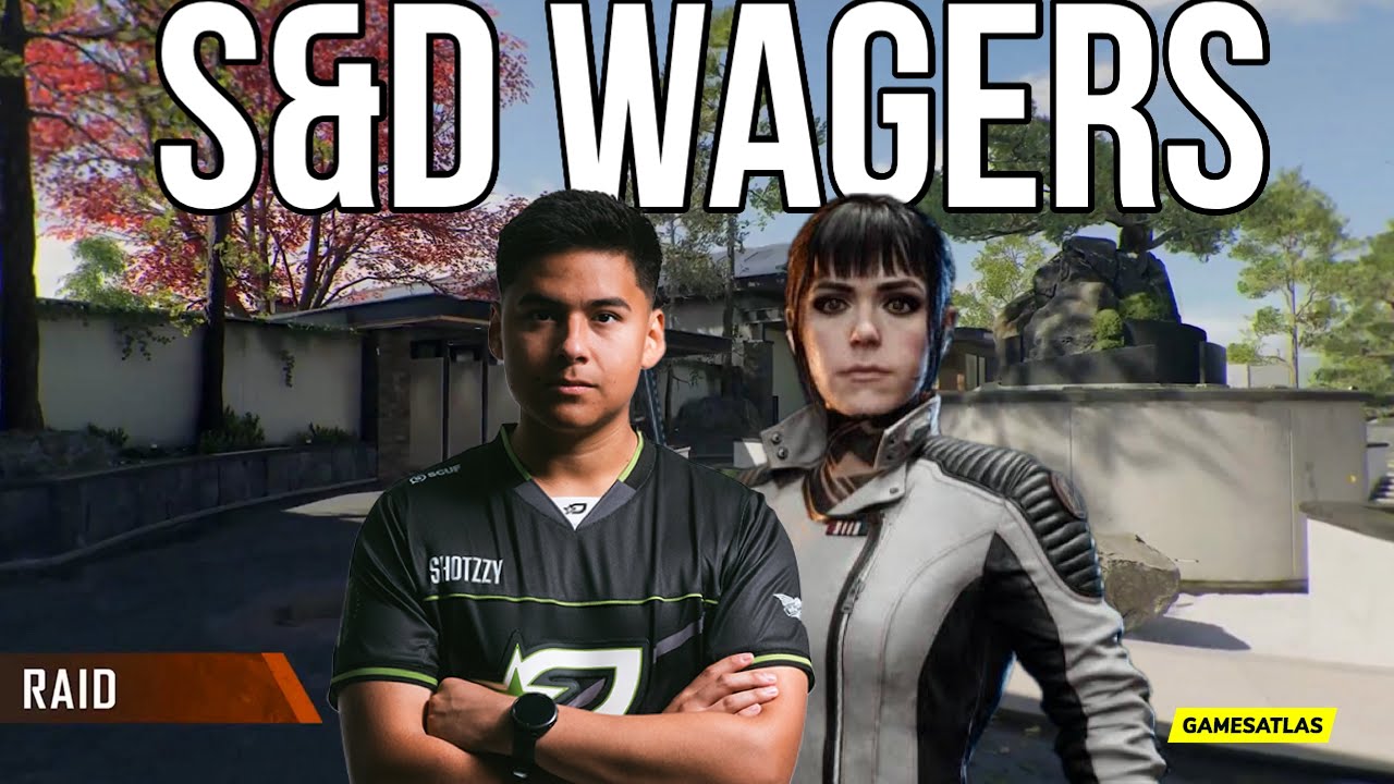 Shotzzy показывает, как играть в S&D — ставки против его запасных игроков 🔥
