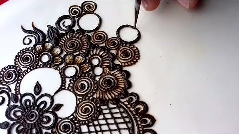 New Mehndi Design Easy | Beautiful Mehndi Design Video | Latest Mehndi Design | AZ Henna Designer