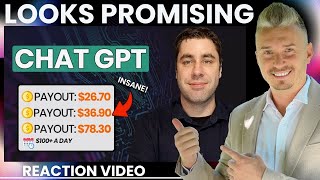Stupidly Easy $200/Day ChatGPT Copy Paste Method To Make Money Online For Beginners | REACTION