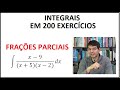 INTEGRAIS - Frações parciais