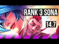 Sona  jinx vs rakan  kaisa sup  rank 3 sona 3218  br challenger  147