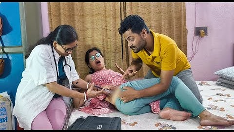 Doctor ne injection Laga Diya #viralinjection #injectionvideo #funny injection #doctor
