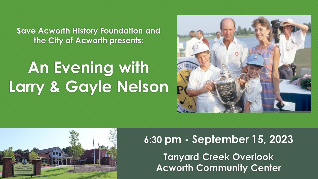 An Evening with Larry and Gayle Nelson - September 15, 2023 - YouTube