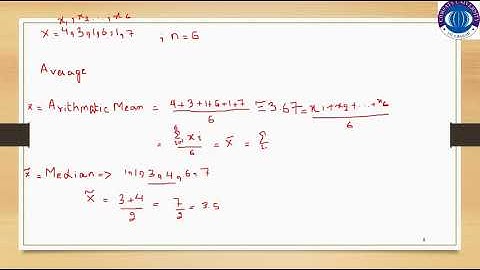 Measure of central tendency(Mean, Median, Mode)