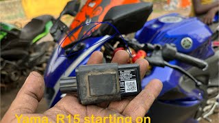 R15 Starting problem | v4 | Yamaha v4 | mdbike | Bluetooth device