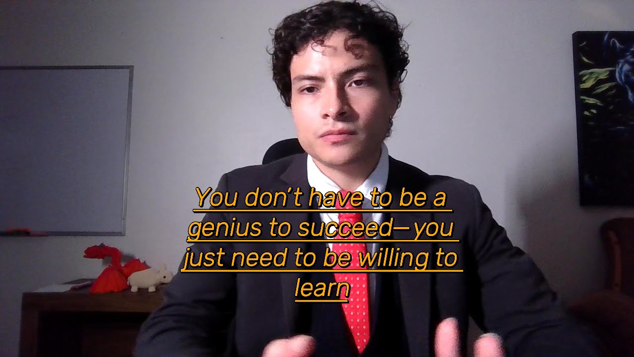 You don’t have to be a genius to succeed— - YouTube