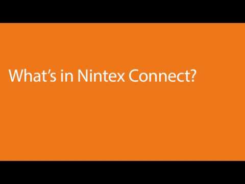 Nintex Connect Building a Better Community