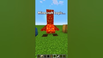 Minecraft Dripleaf Logic Test... 🤔 #shorts