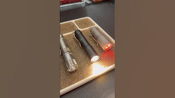 Custom Flashlights are taking over! #flashlightreviews #flashlight #leftyedc #youtubeshorts #shorts