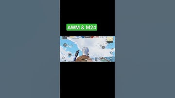 AWM 🔥 |WOW (world of wonder) #pubg #m24 #awm