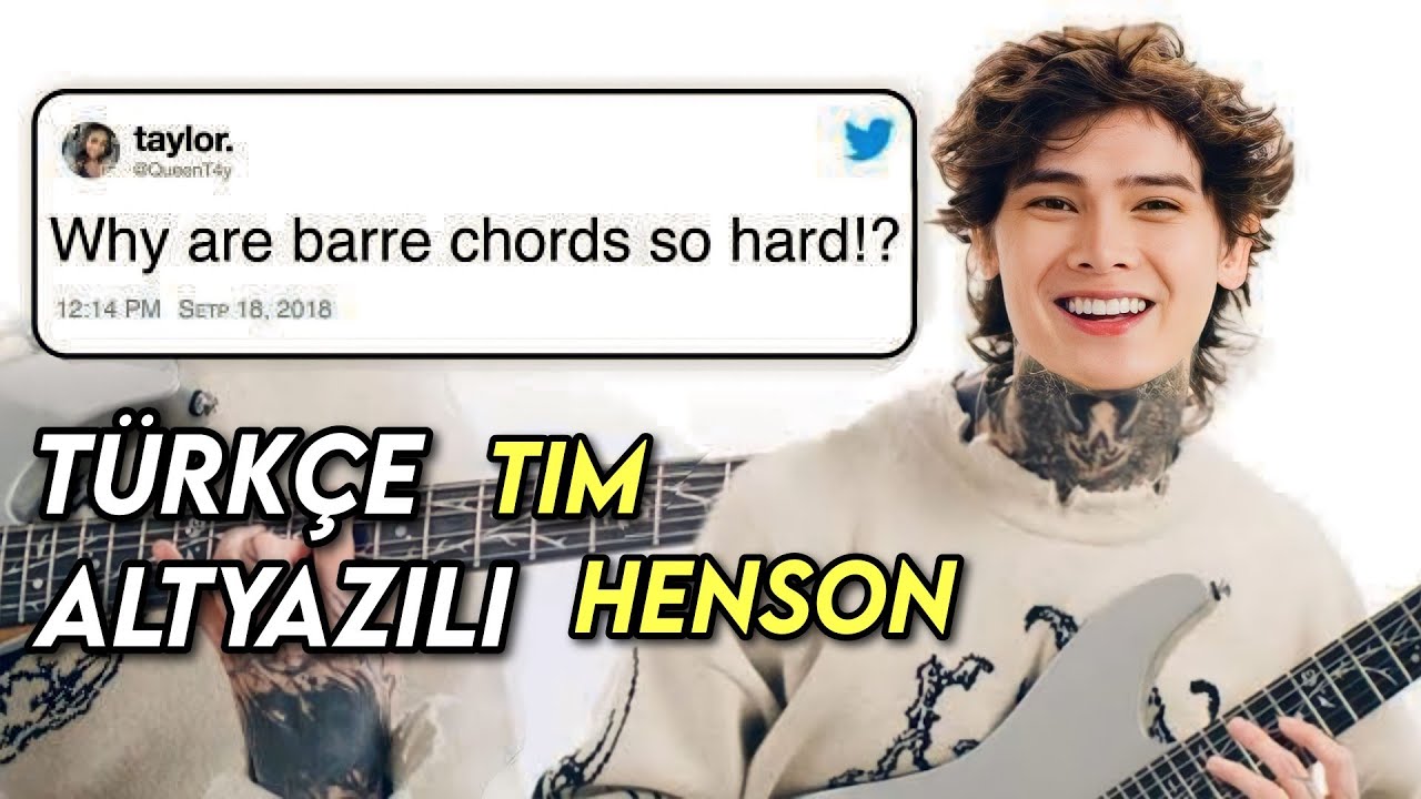 Tim Henson Gitarla İlgili Soruları Yanıtlıyor / türkçe altyazılı | WIRED