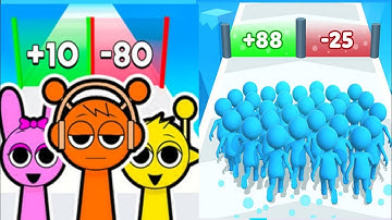 Count master man Run Vs Tung Tung sahur run gameplay, New top Satisfying ASMR walkthrough video game