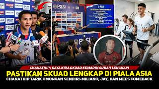SEMPAT MEREMEHKAN, CHANATHIP SEKETIKA SYOK❗️Skuad Juara Timnas Ternyata Belum Lengkap