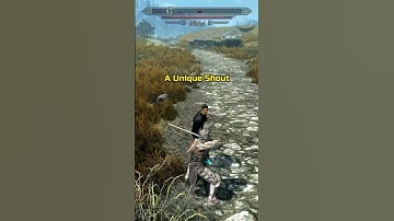 🤢Vile Shout in Skyrim #gaming #skyrim #rpg #shorts