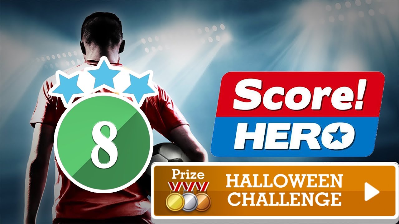 Score! Hero - Halloween Challenge - Level 8 - Walkthrough - 3 Stars - Youtube