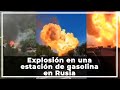 Explosión en una estación de gasolina en Volgogrado, Rusia