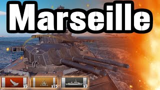 MARSEILLE 310K HARD CARRY // World of Warships