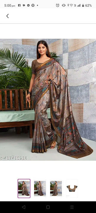 Satrangi saree/ party wear/ grace