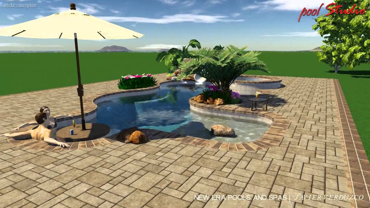 pool pool design studio software 3d Studio Pool 3D  Pool Software Swimming Design YouTube