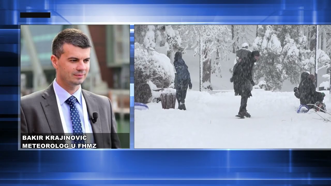 Bakir Krajinović: Očekuje nas novi snježni i hladni val