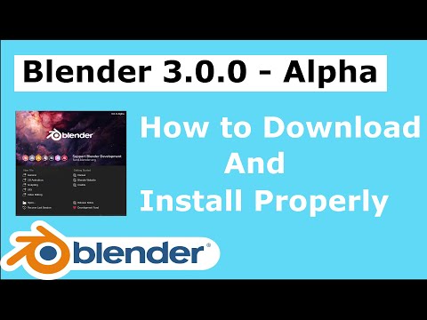 How To Download Blender 3.0.0-Alpha | Download and Install | Blender 3.0.0 | Yoo The Best |