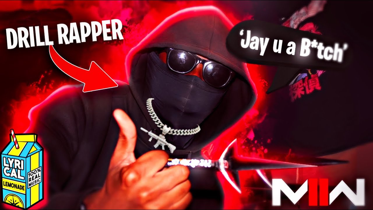 I Found A "Drill Rapper" In MW2 & This Happened... (Funny Moments!)