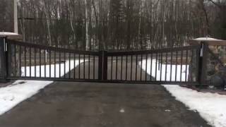 D178-Double Sliding Steel Gate Uses Model Cgs-250.8P