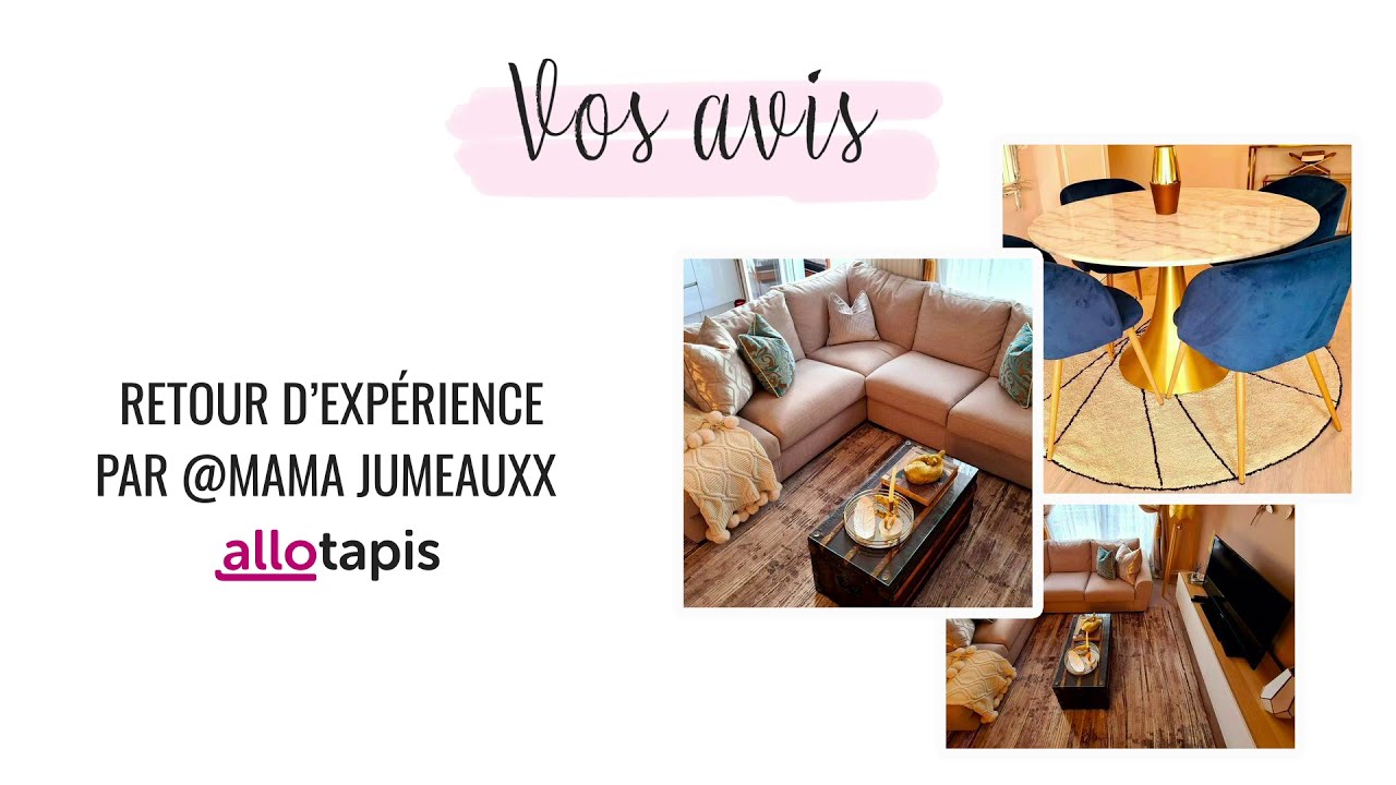 Retour d'expérience de Mama Jumeauxx sur Allotapis.com !