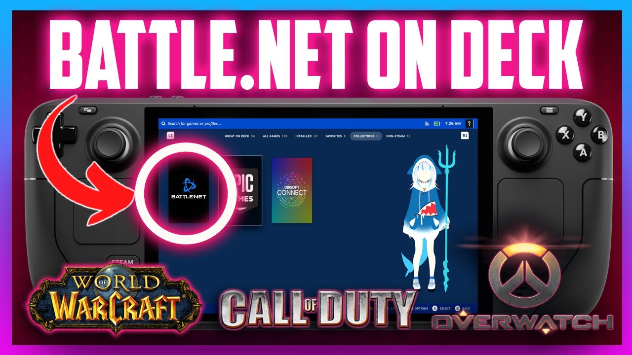 How to install Battle.net on the Steam Deck and SteamOS