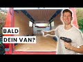 Campervan zu verlosen | Ist er schon fast fertig?!😍 Dämmung &amp; Verkleidungen