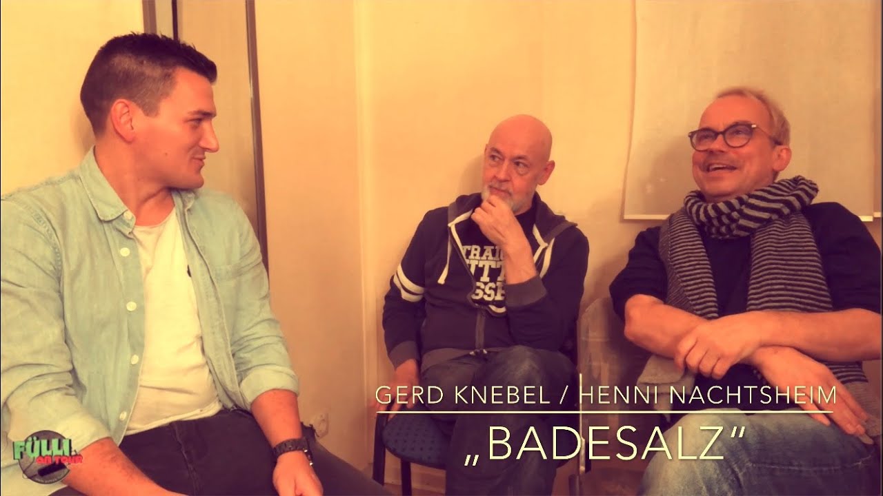 Badesalz Henni Nachtsheim Gerd Knebel Kaksi Dudes in Hofheim Interview