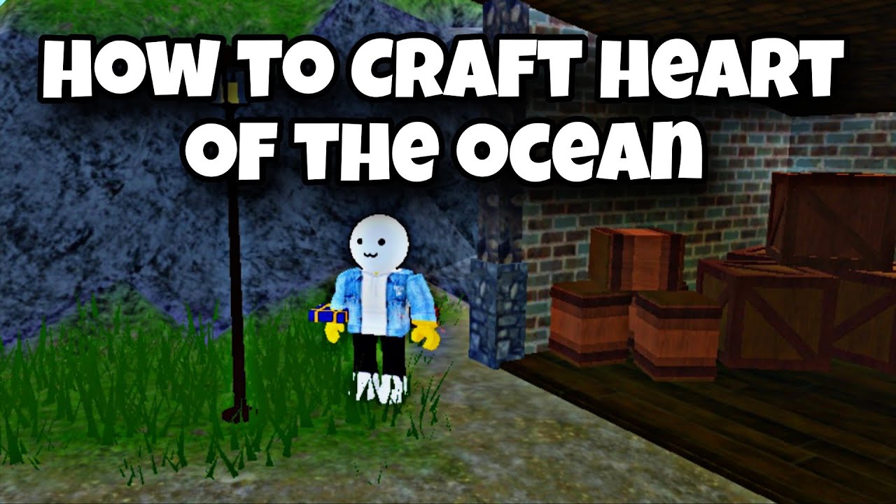 How to Craft Heart of the Ocean in Prospecting Roblox | crafting