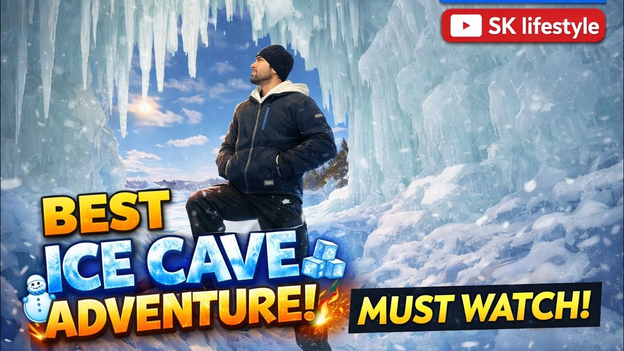 Exploring a Frozen Ice Cave in Canada | Epic Winter Adventure 2026 | SK Lifestyle