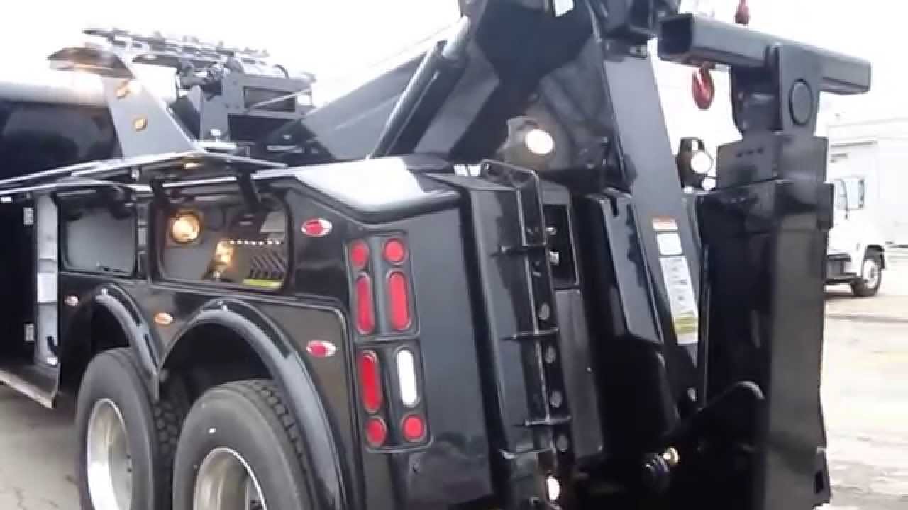 2013 Peterbilt 388 with 35 Ton JerrDan YouTube