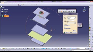 How to use pocket command in CATIA V5 ?