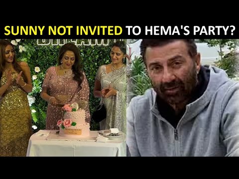 Sunny Deol misses Hema Malini’s 75th birthday party, Heres why @ETimes