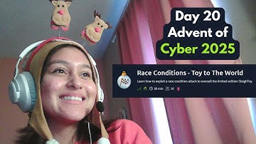 Day 20 | Race Conditions - Toy to The World | Advent of Cyber TryHackMe