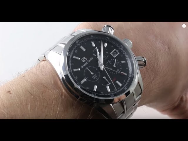 Grand Seiko Spring Drive GMT Chronograph SBGC203 Luxury Watch Review -  YouTube