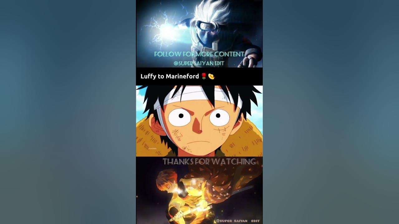 Luffy to Marineford - YouTube