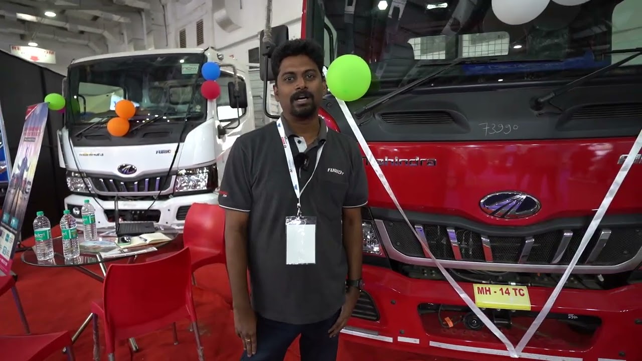 Mahindra Trucks at 6th Truck Trailer and Trailer Expo