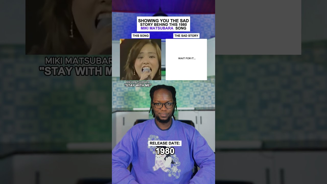 Showing You The Sad Story Behind This 1980s Song: Miki Matsubara "Stay With Me" #shorts #music