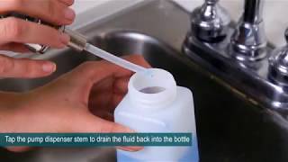 Cleaning Menda Pump Dispensers