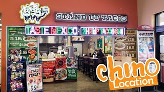THE MOST DELICIOUS MEXICAN FOOD | CHINO LOCATION | Stand Up Tacos