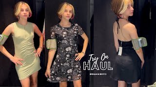 Back To School Clothes Shopping, Dress Try On