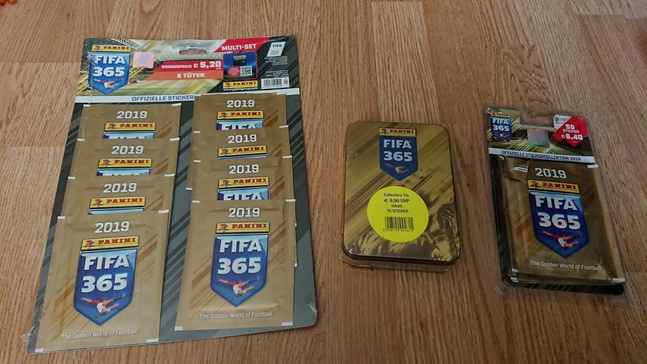 Album Panini FIFA 365 2019/20 COMPLET - 448 Autocollants - Occasion Très Bon État