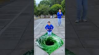 Special Effects Hotspot Beautiful Vortex Appears Underground In The Park Dodkdk