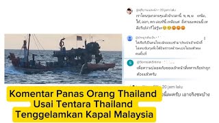 Download Lagu Komentar Panas Orang Thailand Usai Tentara Thailand Tenggelamkan Kapal Malaysia MP3