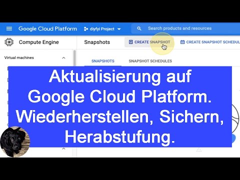 Обновитесь до Google Cloud Platform. Восстановление, резервное к...