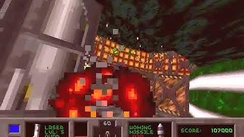 Descent II: Obsidian - Level 2, Hotshot, Blind, No Saves