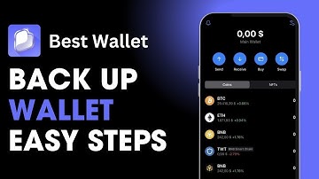 How to Backup Wallet on Best Wallet !